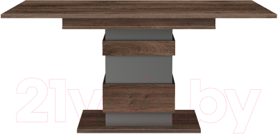 Обеденный стол Eligard Yukon (дуб нокс/дымчатый алмаз)