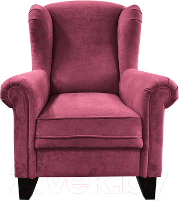 Кресло мягкое Lama мебель Орлеан (Ultra Berry)