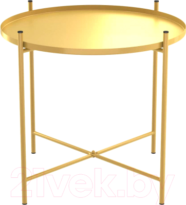 Журнальный столик Sheffilton SHT-CT8-2 (золото) - фото