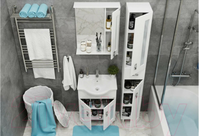 Тумба под умывальник Onika Кристалл 60 (106123)