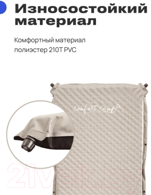 Туристический коврик RoadLike Comfort Camp / 405412