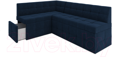 Уголок кухонный мягкий Mebel-Ars Атлантис левый 212x84x135