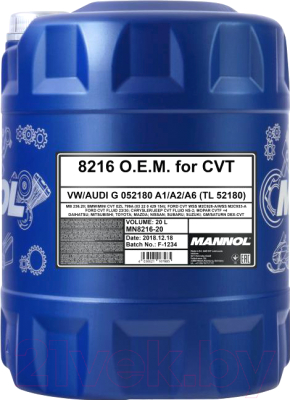Трансмиссионное масло Mannol CVT OEM / MN8216-20 - фото