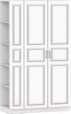 Шкаф Интермебель Марсель 12 / МР-01-12-B3 (белый софт) - фото