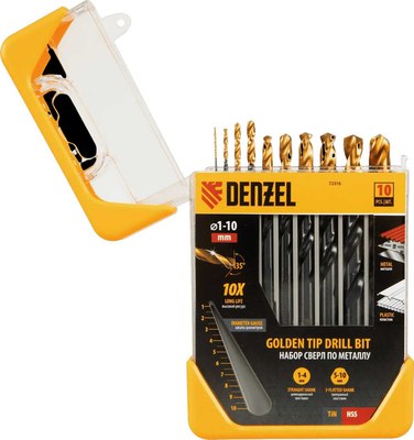 Набор сверл Denzel 72316 - фото