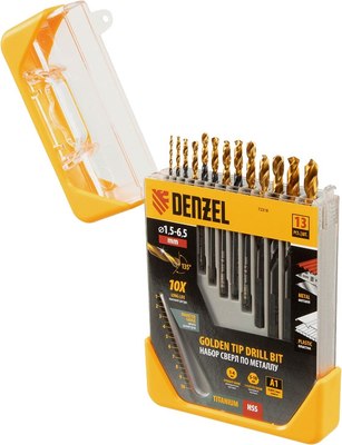 Набор сверл Denzel 72318 - фото