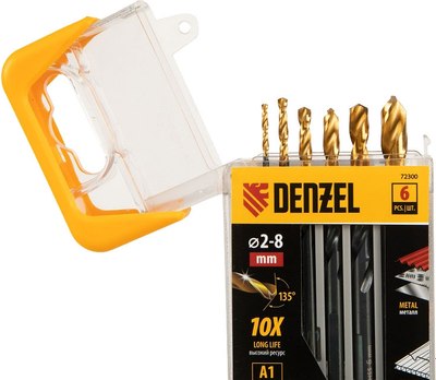 Набор сверл Denzel 72300