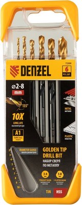 Набор сверл Denzel 72300
