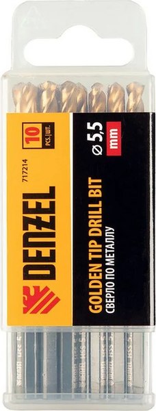 Набор сверл Denzel 717214
