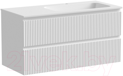Тумба под умывальник Sancos Snob R / SNR100RW - фото