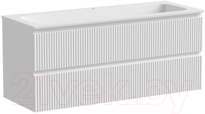 Тумба под умывальник Sancos Snob R / SNR120W - фото