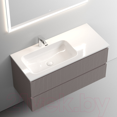 Тумба под умывальник Sancos Snob T / SNT100LSM (доха, левый)