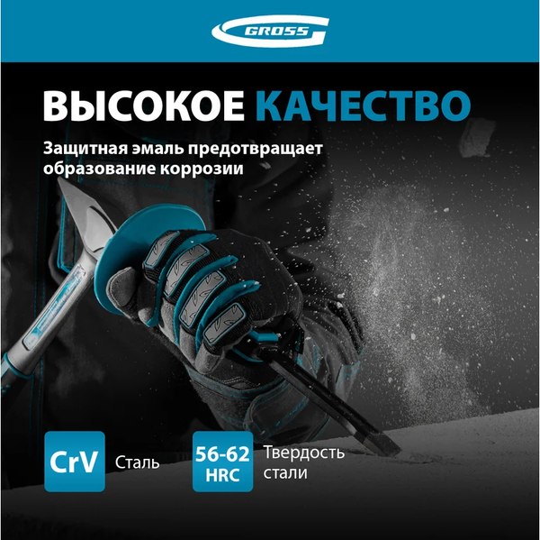 Зубило Gross Скарпель 18711