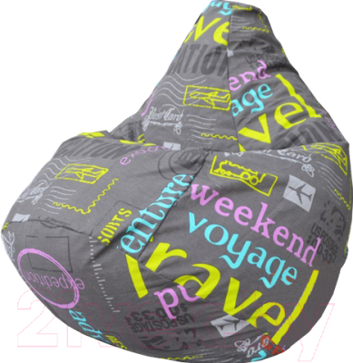 Бескаркасное кресло Flagman Груша Макси Г2.4-80 - фото