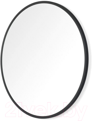 Зеркало Emze Color Round D50 / COLOR.50.50.CHE (черный) - фото