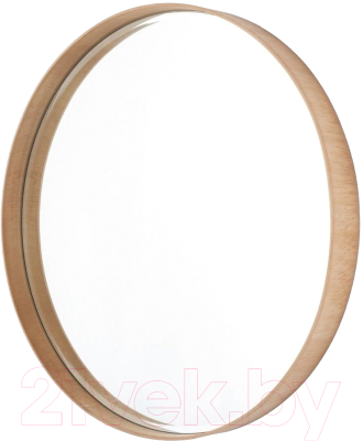 Зеркало Emze Loft D70 / LOFT.70.70.DUB (дуб) - фото