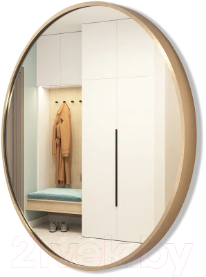 Зеркало Emze Shine D70 / SHINE.70.70.AUR (золото)
