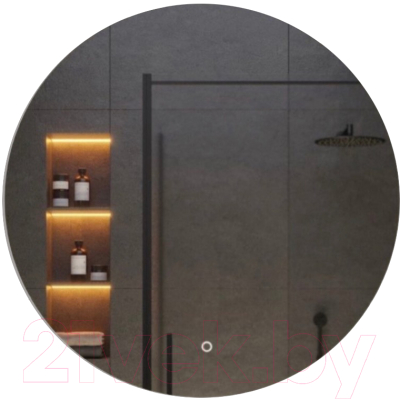 Зеркало Emze Led D50 / LED.50.50.4K (c подсветкой) - фото