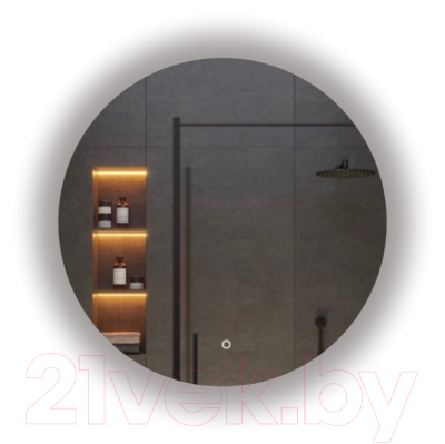 Зеркало Emze Led D50 / LED.50.50.4K (c подсветкой)