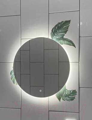 Зеркало Emze Led D50 / LED.50.50.4K (c подсветкой)