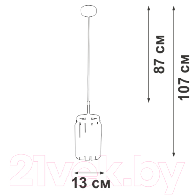 Потолочный светильник Vitaluce V5151-9/1S
