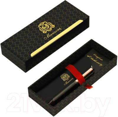 Ручка шариковая Manzoni Panteon / MAPB-BG