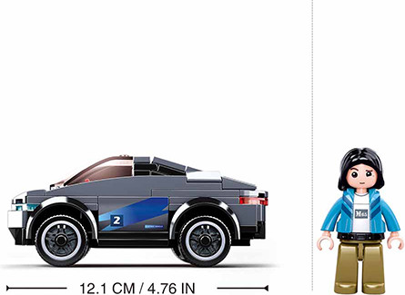 Конструктор Sluban Город. Кибертрак / M38-B0901