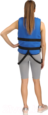 Страховочный жилет Спортивные мастерские Нептун / SM-414 (р-р 44-50, синий)