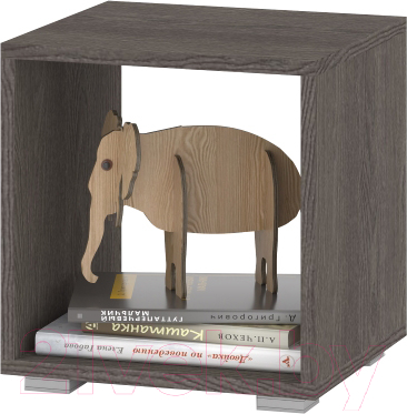 Стеллаж Modern Оливия О51 (анкор темный/анкор светлый) - фото