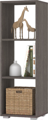 Стеллаж Modern Оливия О53 (анкор темный/анкор светлый) - фото