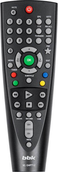 Тюнер цифрового телевидения BBK SMP028HDT2