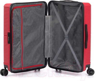 Чемодан на колесах Torber Elton / T2056M-Red