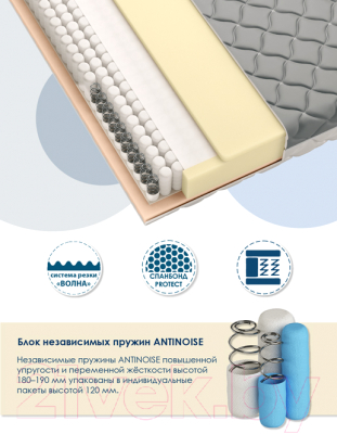 Матрас AMI Комфорт 120x200