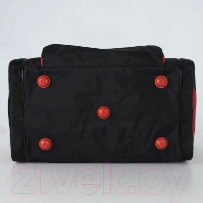 Спортивная сумка Rosin 001-2403-BKR (черный/красный)