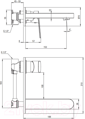 Смеситель Deante Alpinia BGA Z54L