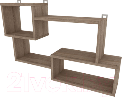 Полка Eligard Dakota тип 2 (трюфель) - фото