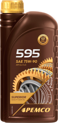 Трансмиссионное масло Pemco iPoid 595 75W90 GL-5 / PM0595-1 - фото