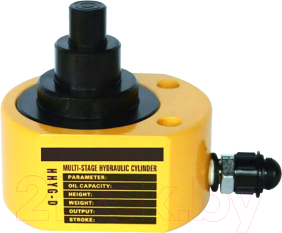 Бутылочный домкрат TOR HHYG-30D (ДТ30Г54) 30т (3 уровня) / 1004677 - фото