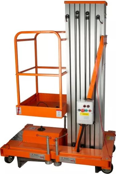 Подъемник телескопический TOR 125кг 9м GTWY9-100 AC 220V (G) / 1015945 - фото