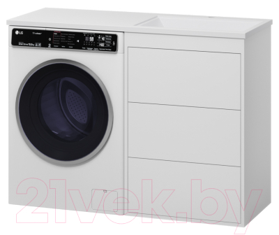 Тумба под умывальник Brevita Grafit 60 / GRA-01060-023Я