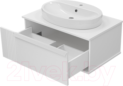 Тумба под умывальник Brevita Savoy 80 / SAV-09080-0101Я