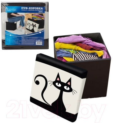 Пуф Волшебная страна Кот складной / 008467
