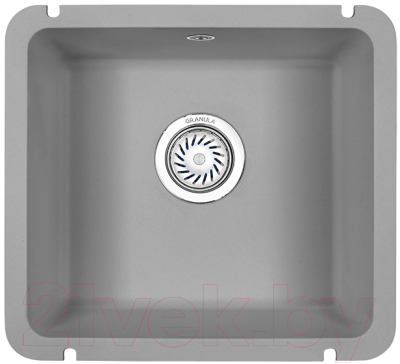 Мойка кухонная GRANULA GR-3601 (алюминиум) - фото
