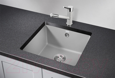 Мойка кухонная GRANULA GR-4451 (алюминиум)