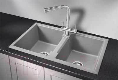Мойка кухонная GRANULA GR-8101 (алюминиум)