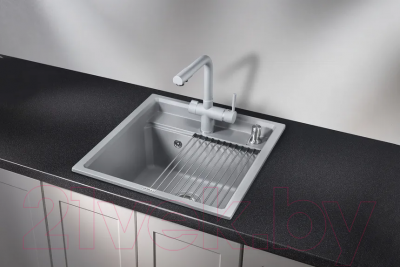 Мойка кухонная GRANULA KS-5002 (алюминиум)