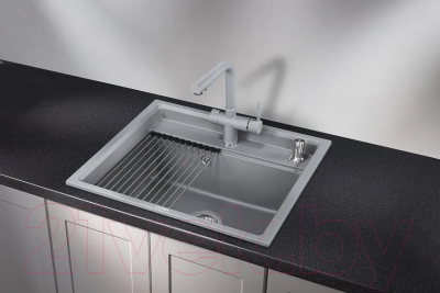 Мойка кухонная GRANULA KS-6003 (алюминиум)