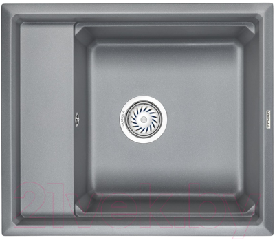 Мойка кухонная GRANULA KS-6004 (алюминиум) - фото