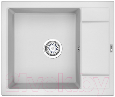 Мойка кухонная GRANULA GR-6002 (арктик) - фото