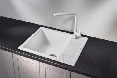 Мойка кухонная GRANULA GR-6002 (арктик)